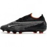 Chaussure de football à crampons basse Nike Phantom GX Elite pour terrain sec (DC9968-010, noir/blanc sommet-gris fumé DK)