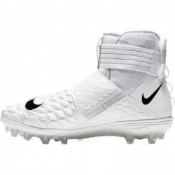 Chaussures de football Nike Force Savage Elite 2 TD AH3999-100 pour homme Blanc-Noir