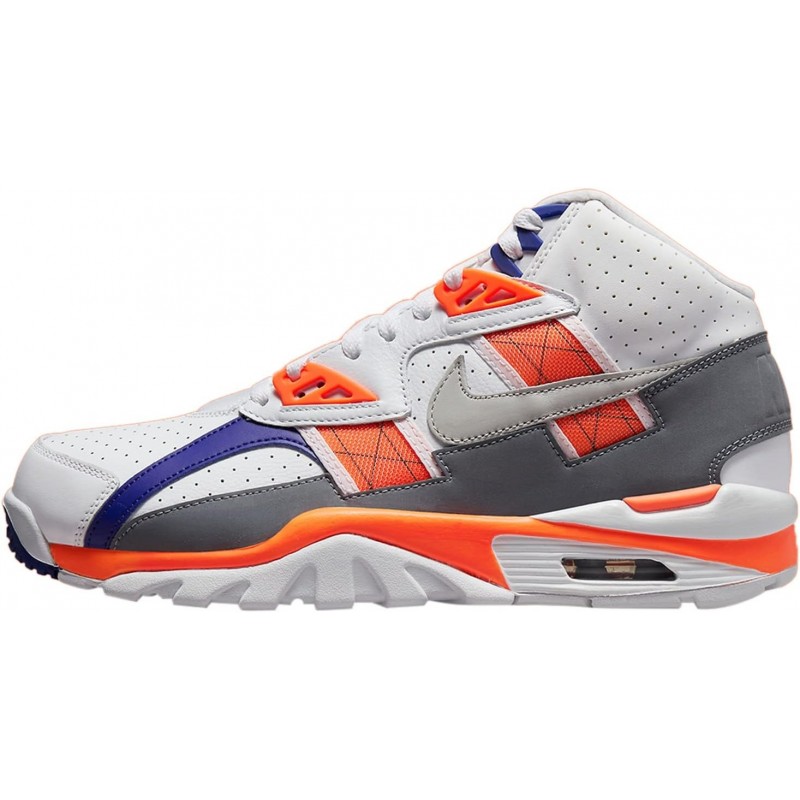 Chaussures Nike Air Trainer Sc High pour homme, blanc/gris zen clair-acidulé