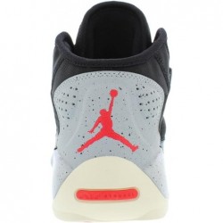 Chaussure de basket-ball Nike Jordan Zion 2 (GS) pour enfant (noir/noir/gris fumé clair/rouge sirène)