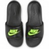 Claquette Nike Victori One NN pour homme Noir/Volt-Noir (CN9675 008)