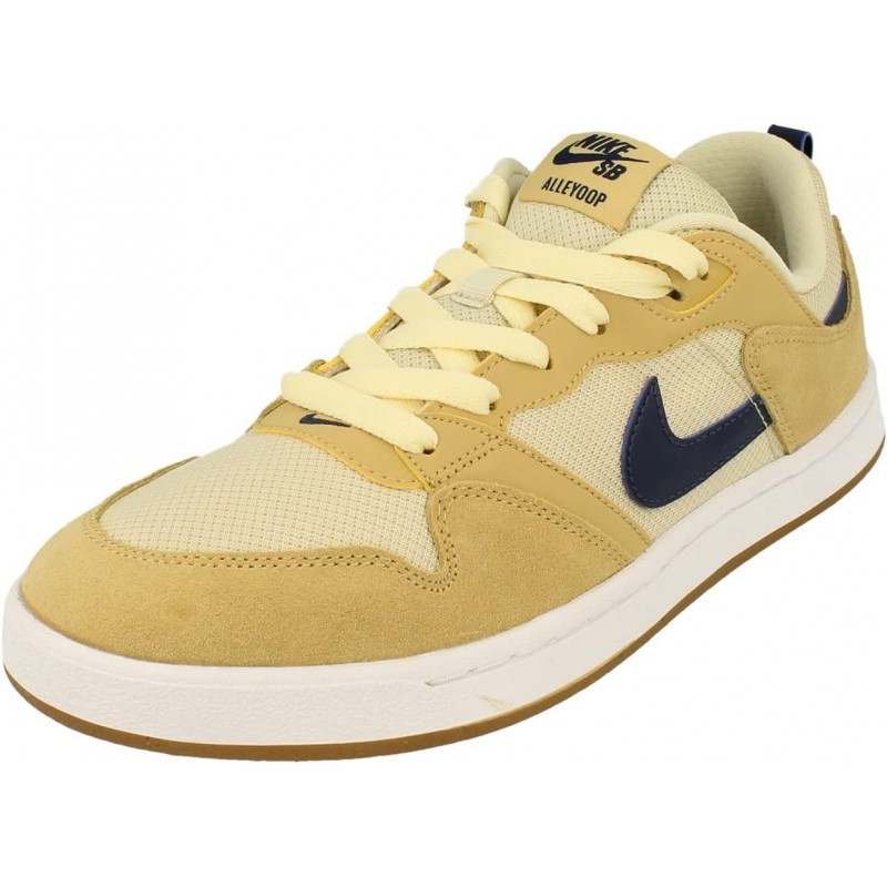 Nike SB Alleyoop Baskets pour homme CJ0882 (Club Gold Midnight Navy Fossil 700)