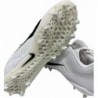 Chaussures de football à crampons Nike Alpha Menace Pro2 Low pour homme Blanc/Noir CV6477-10