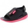 Chaussures Nike Sunray Adjust 5 pour bébé fille, taille 6, couleur : noir/rose coureur