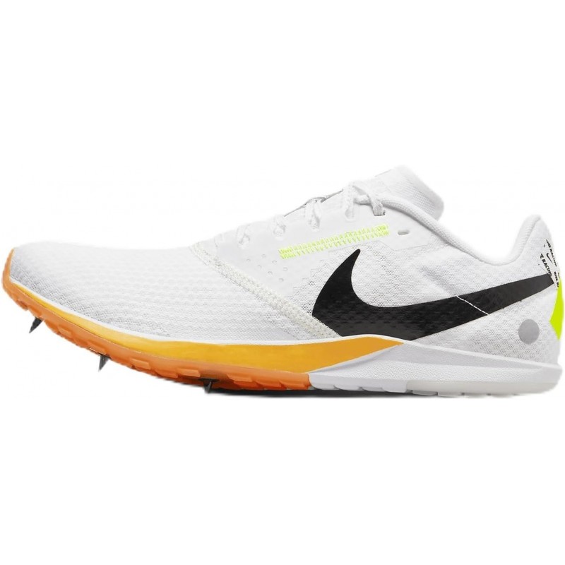 Pointes de cross-country Nike Rival XC 6 (DX7999-100, blanc/noir-orange total-orange laser)