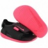 Chaussures Nike Sunray Adjust 5 pour bébé fille, taille 6, couleur : noir/rose coureur